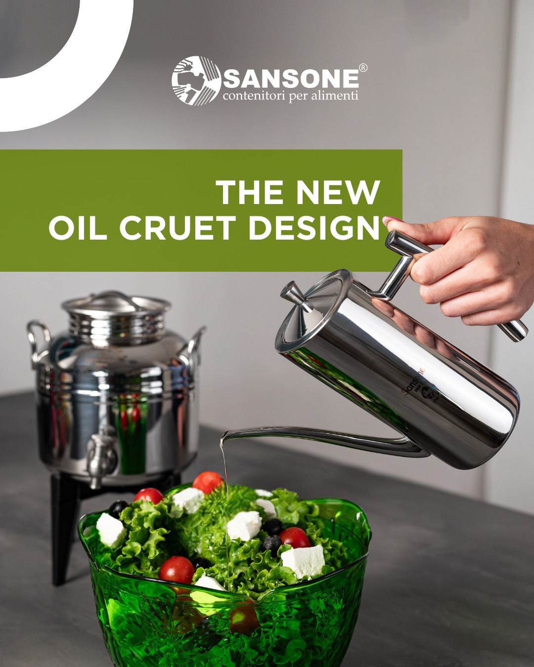 🥇 Bidon Inox Sansone – L’original Made in Italy