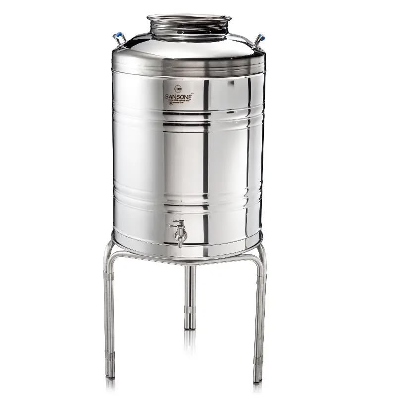 Support trépied en inox pour citernes Sansone
