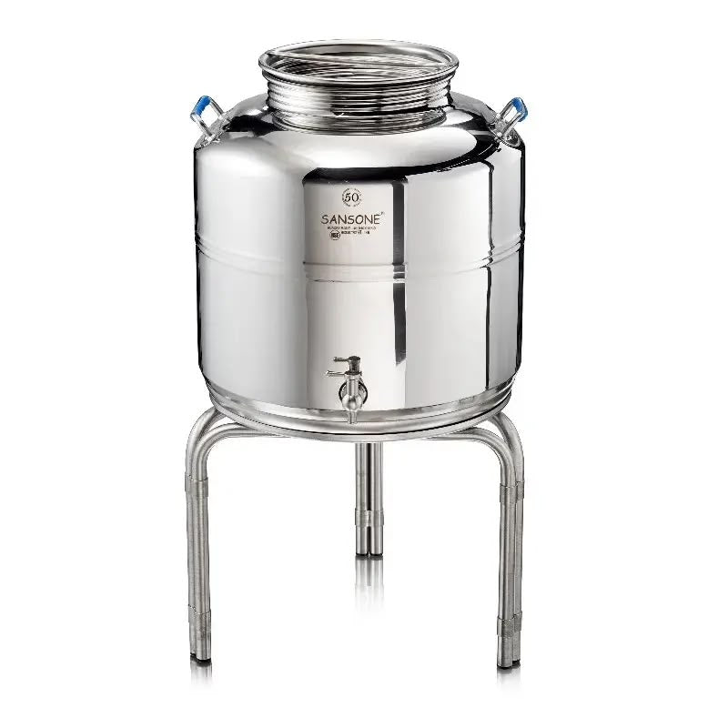 Support trépied en inox pour citernes Sansone
